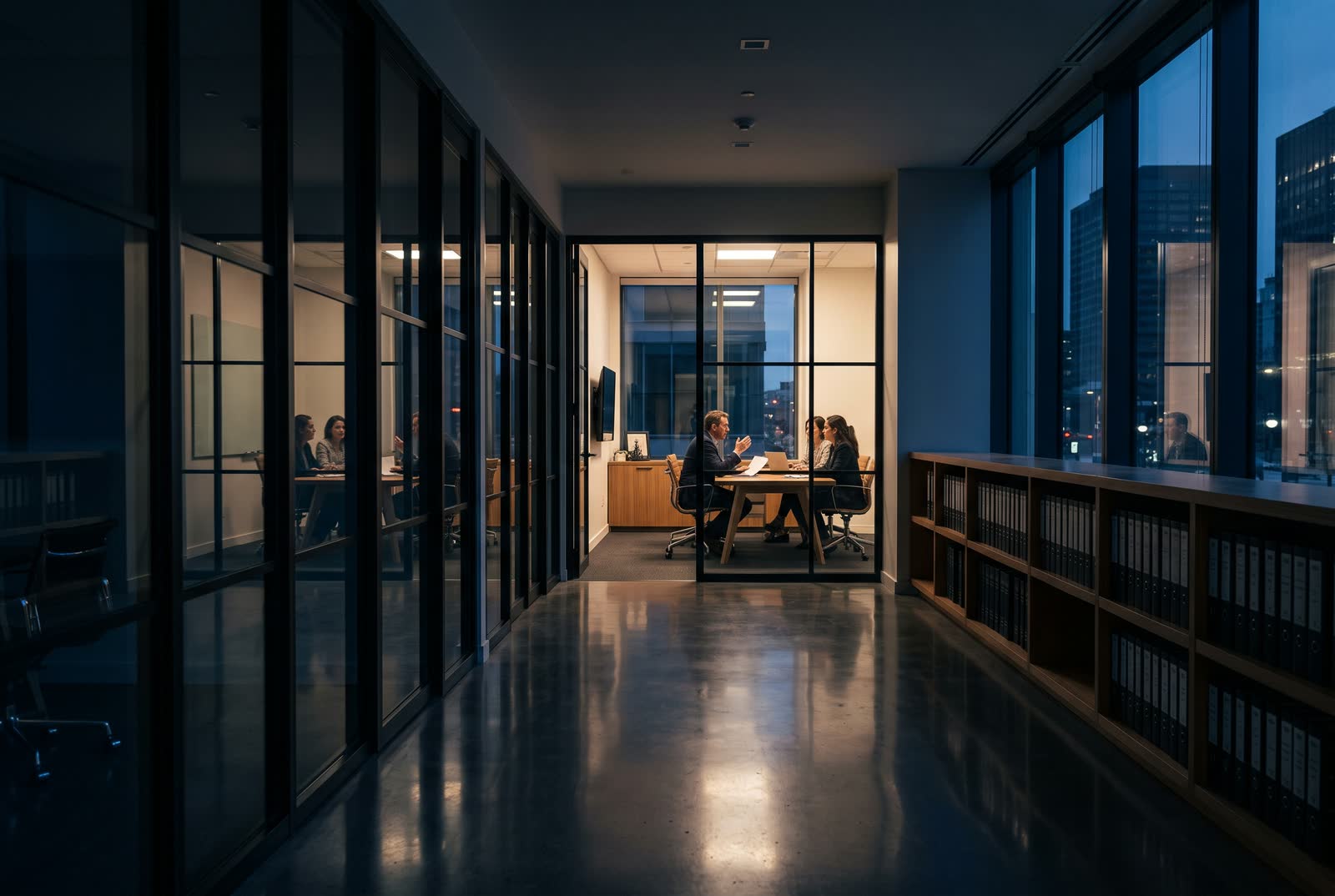 Lieu de travail en services professionnels